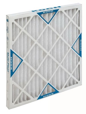 Koch 102-041-016 - 18'' x 24'' x 1'' Pleated Air Filter, MERV 8