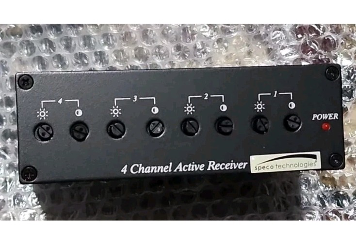 Direct Utp-4vr Video Transmission 4 Channel Active Receiver