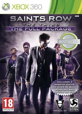 Saints Row: The Third: The Full Package (Xbox 360) PEGI 18+ FAST FREE SHIPPING