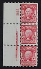 CKStamps: US Stamps Collection Scott#319 Strip Mint 2NH 1H OG