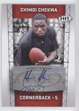 2011 SAGE Hit Auto Chimdi Chekwa #A5 Auto e2e