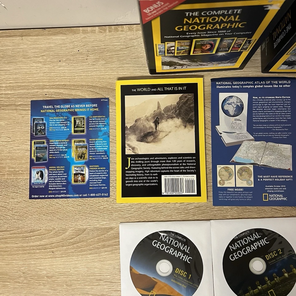 National Geographic Complete Magazine Collection on DVD Since 1888 (6-Disc) - Image 4 of 4