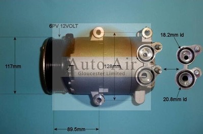Air Conditioning Compressor Fits Ford C-Max Focus Galaxy Volvo AUTO AIR 14-1047P