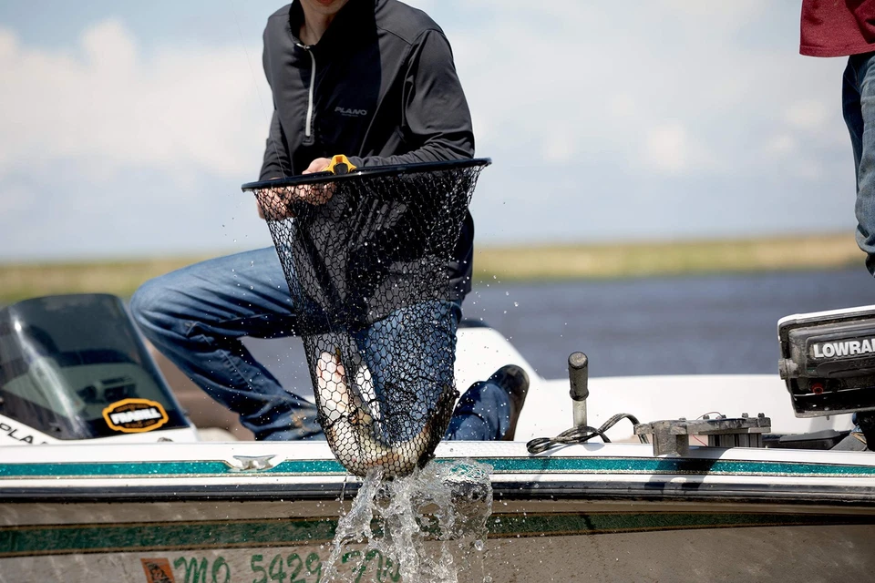 Red de mango deslizante de conservación | Tamaño del aro de lágrima: 17" X 19" | Mango deslizante... Foto 3 de 4