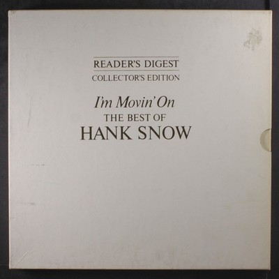 HANK SNOW: i'm movin' on reader's digest collection READER'S DIGEST 12'' 6x LP