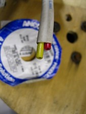 12/2 AWG Gauge Marine Cable Tinned Copper Duplex Red / Yellow ANCOR WIRE Boat