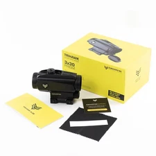 Swampfox Trihawk 3x30 Prism Scope Red/Green Dot Sights MOA Red/Green Reticle