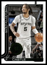 2025-26 Topps #197 Stephon Castle San Antonio Spurs