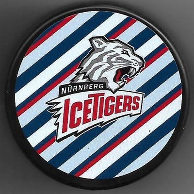Eishockey Puck EMBLEM NÜRNBERG ICE TIGERS       DEL NHL