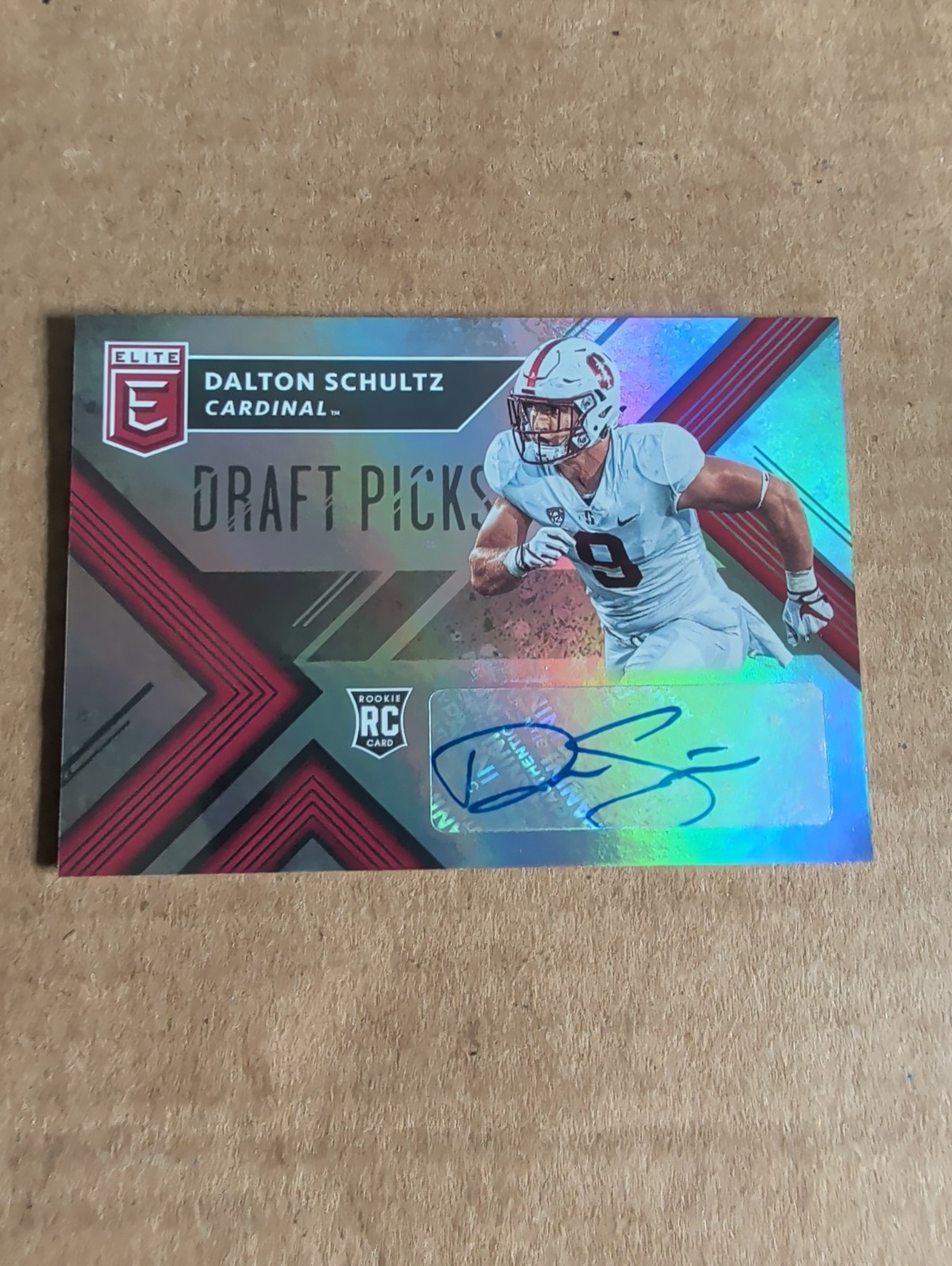 2018 Panini Elite Draft Picks Draft Picks Dalton Schultz RC  Auto #134 Texans !!