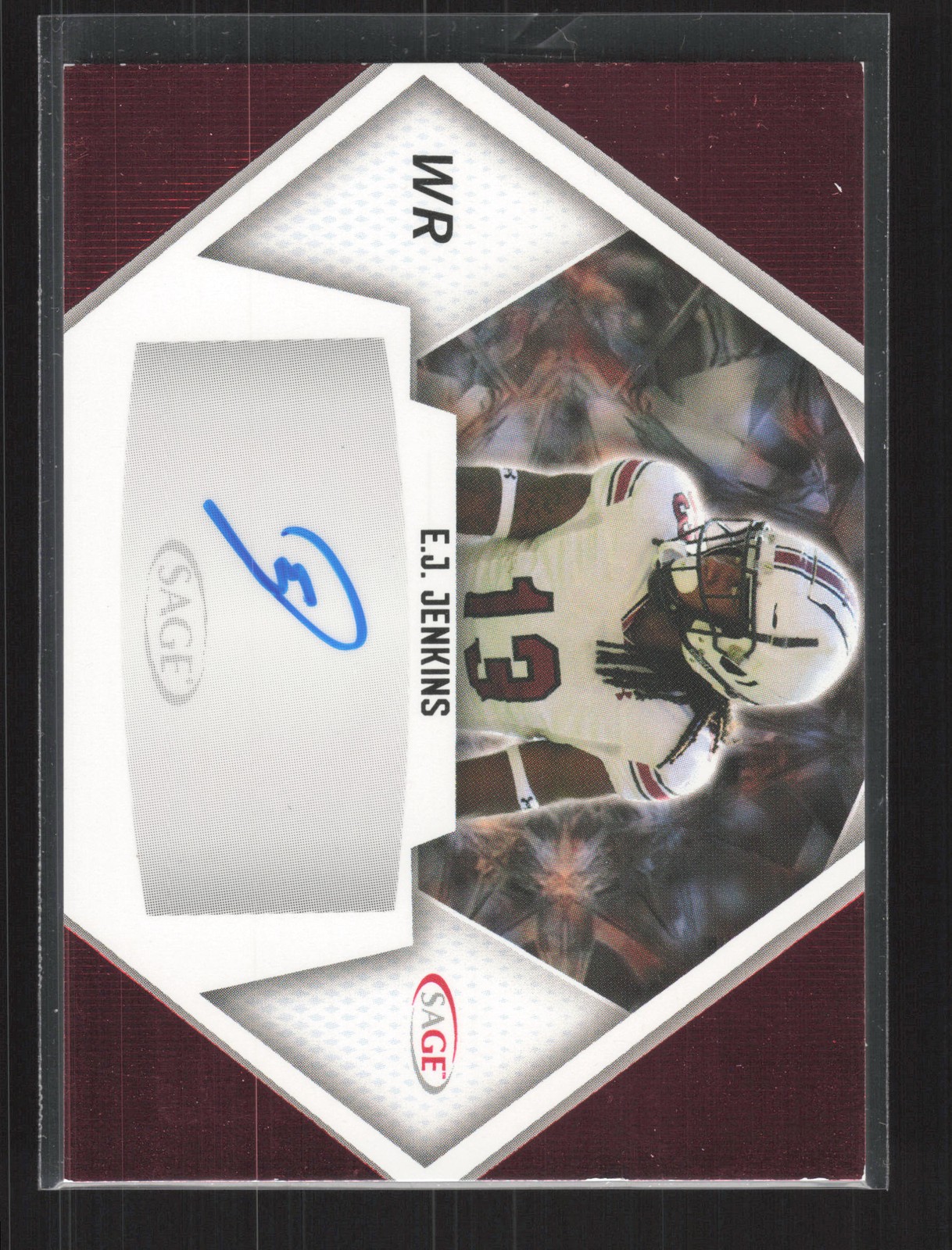 2023 SAGE HIT #A-EJJ E.J. Jenkins Autographs Red (Low Series)