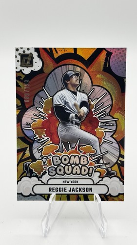 2025 Panini Donruss - Bomb Squad! Reggie Jackson #7 Holo /199