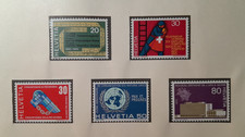 Szwajcaria " Wydarzenia roczne I - 1970 " Michelnr. 918-922 zestaw niestemplowane