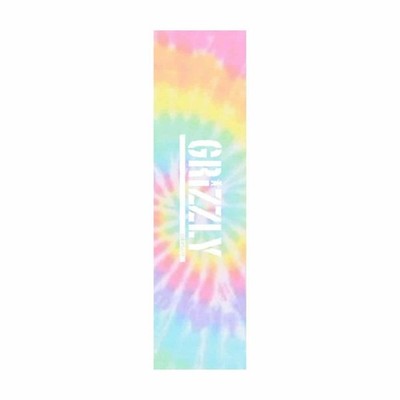 Grizzly Griptape ''Tie Dye Stampe'' Skateboard Grip (Pastel Color) Griptape