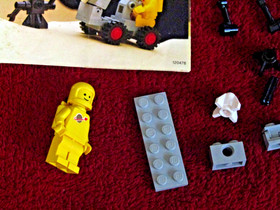 Vintage LEGO Legoland Space 6802 Space Probe Manual Missing 2 Pieces
