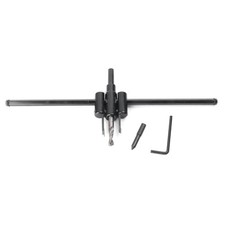 30-300mm New Adjustable Metal Wood circle cutter kit Hole Saw Drill Bit DIY Tool
