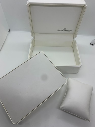 AEGER LECOULTRE vintage white watch box scatola orologio boite montre caja reloj - Imagen 9 de 12
