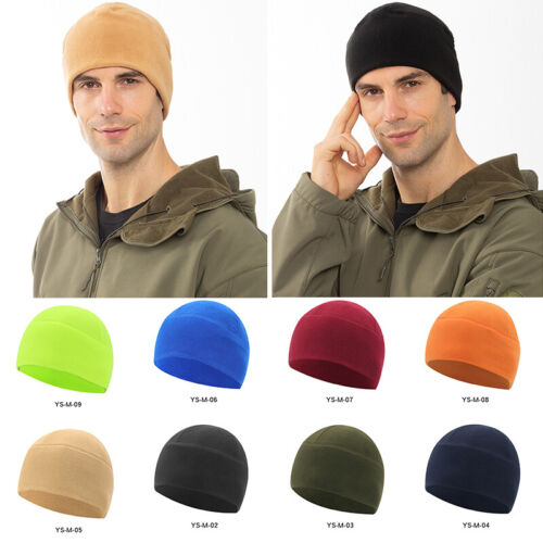 Men Military Tactical Skull Cap Winter Warm Fleece Windproof Ski Beanie Hats US