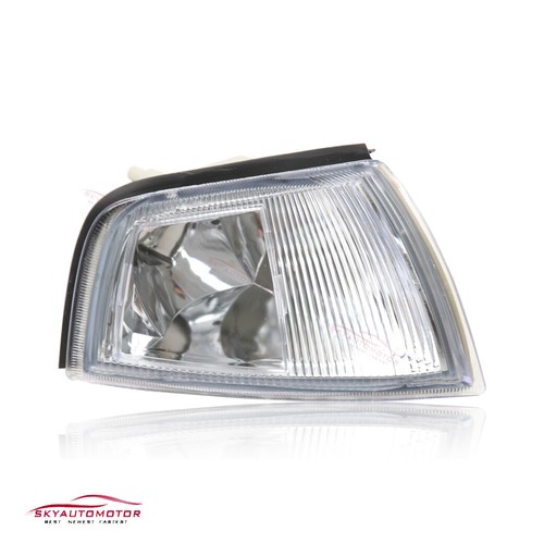 Fits 97-2001 Mitsubishi Mirage 2Dr Coupe Headlights Corner Lamps Black Set 4pcs - Picture 4 of 7