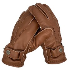 Winter Lederhandschuhe Herren aus 100% Schafs...