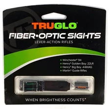 TruGlo Winchester 94 Rifle Fiber Optic Sights Henry 22 & 44/Marlin Guide - TG112