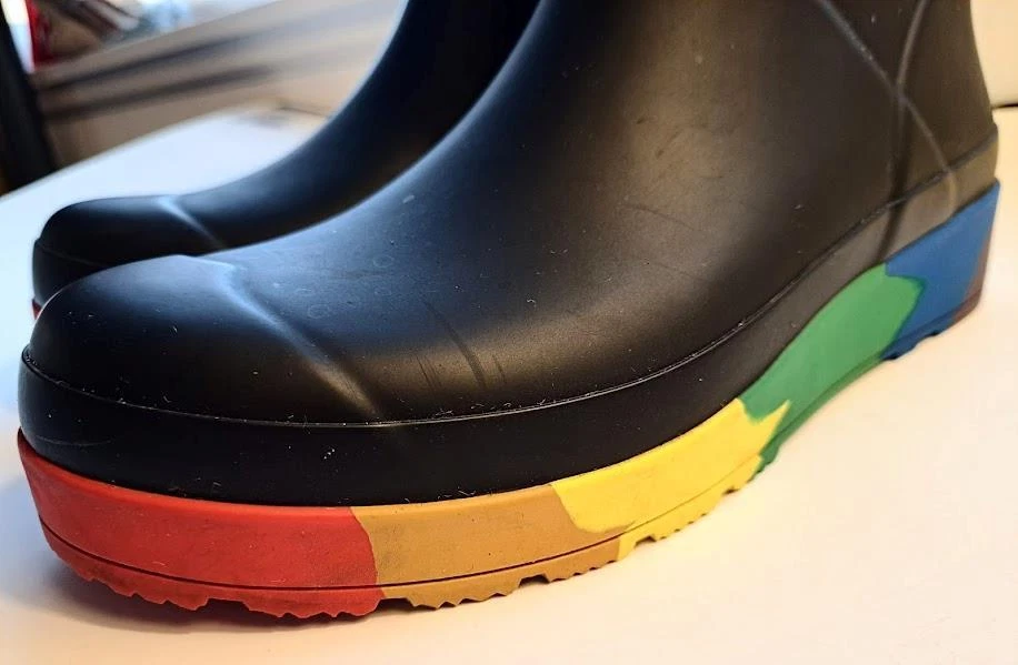 Hunter Original RAINBOW Juego Corto Para Mujer Impermeable Botas de Lluvia Mate Talla 10 Foto 3 de 4