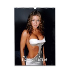 Sexy Carmen Electra 2027/28 Personalised Calendar | Choose start month