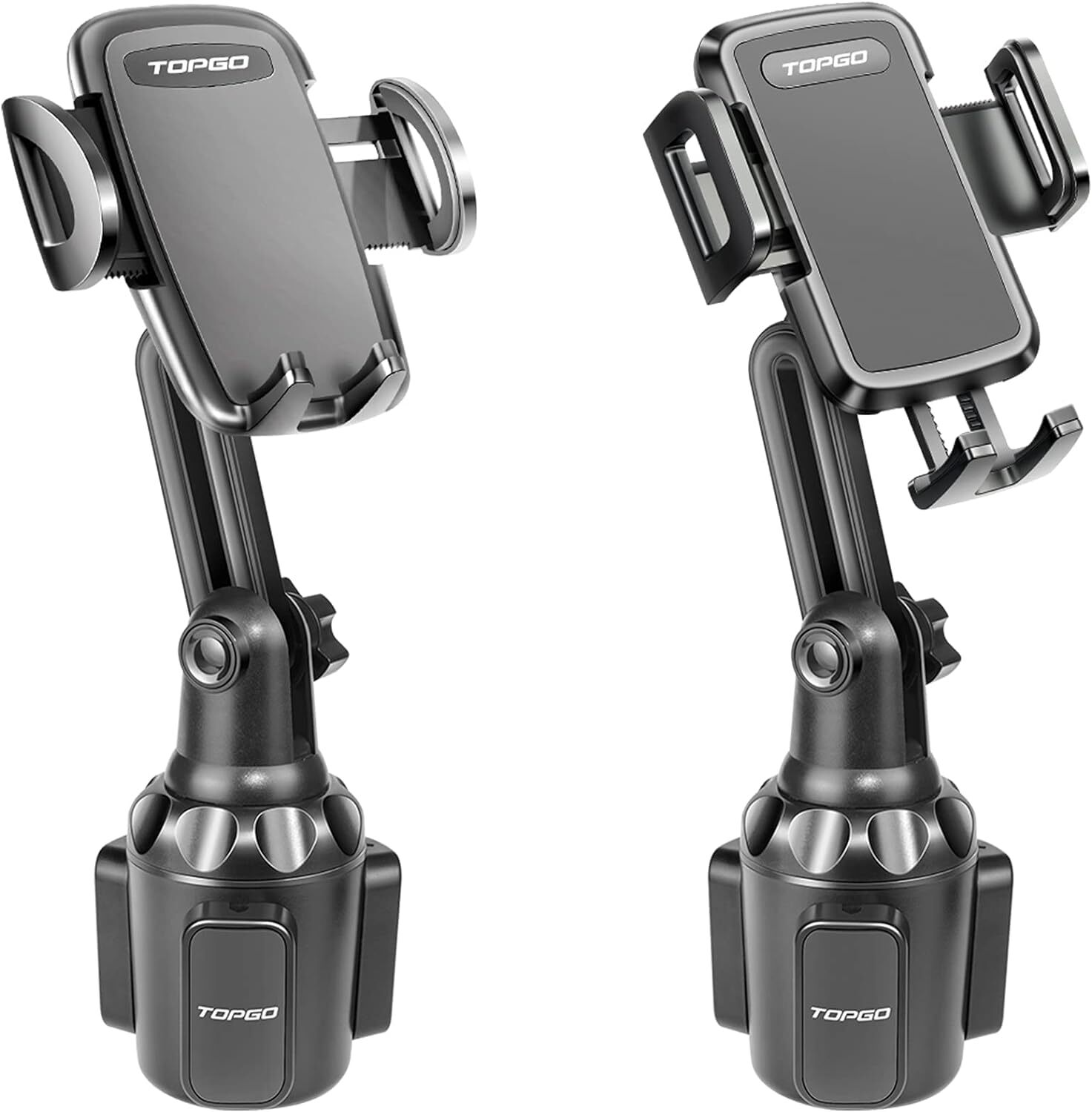 Car Cup Holder Phone Mount Adjustable Pole Cup Holder Phone