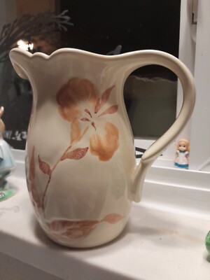 Vintage Royal Haegar USA Pitcher Vintage Royal Haegar FLoral Pitcher Roya Haegar