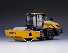 1/35 Scale SHANTUI SR40G Single Drum Vibratory Road Roller DieCast Model Toy