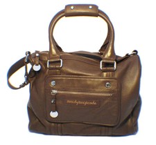 Marc Jacobs Brown Leather Utilitarian Shoulder Bag