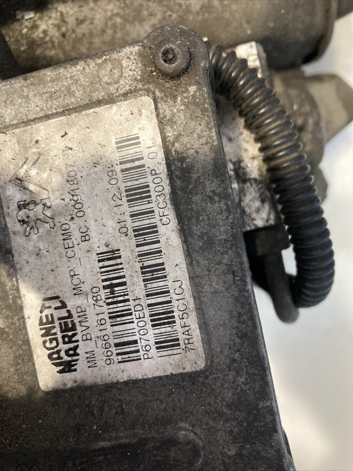 Peugeot 5008 gearbox semi automatic 9666161780 genuine 1560cc 82KW