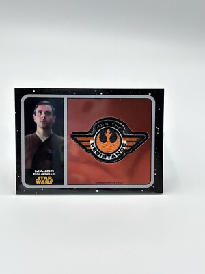 Star Wars 2016 Topps Chrome Force Awakens Logo Patch, Major Brance 307/755