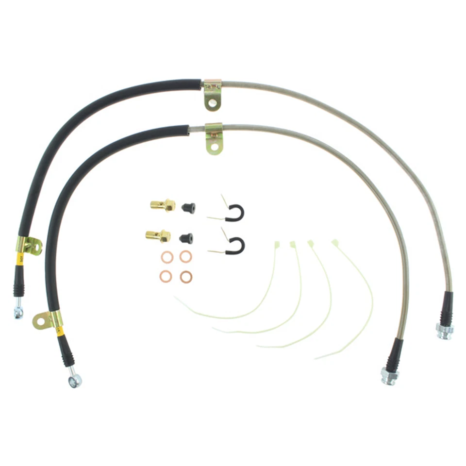 Kit de línea de freno delantero centrado StopTech de acero inoxidable para Nissan 350Z GT-R 2009 Foto 4 de 4