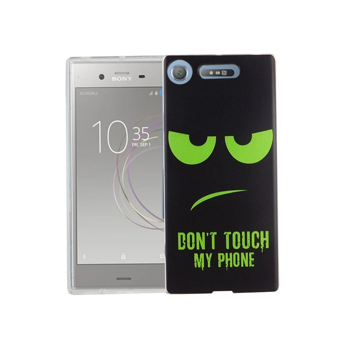 COFI Basic Cover, Bumper, Sony, Xperia XZ2 Premium, Transparent