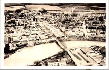 Real Photo Postcard Aerial View of Fairbanks, Alaska
