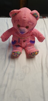 Vintage Doodle Bear Ca.42 Cm  - Tyco 90er Jahre Plüsch Bär Teddy Rare Pink 90s 
