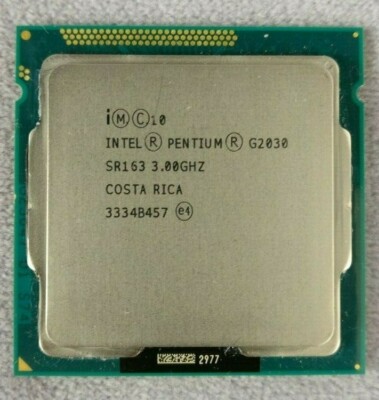 Intel Pentium G2030 (SR163) Dual-Core 3.0GHz/3M Socket LGA1155 Processor CPU