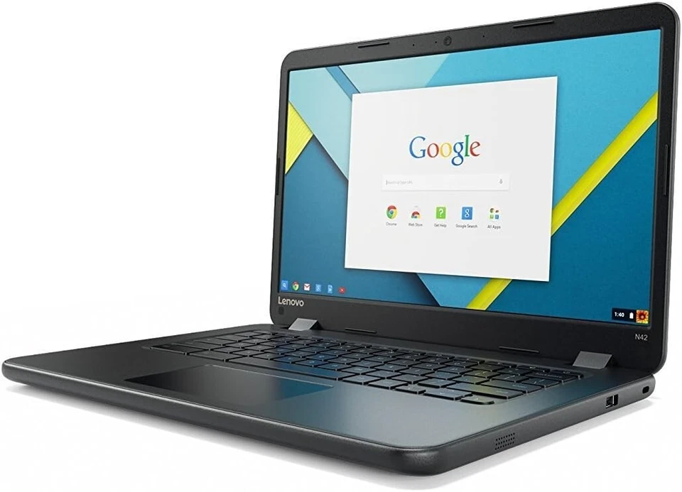 Lenovo 14" IdeaPad N42-20 Chromebook, Intel N3060 Dual-Core, 16GB eMMC SSD, 4GB - Image 4 of 4