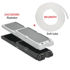 Barrow 240/360mm Water Cooling Kit Computer Radiator 3 Meters Soft Tube G1/4"