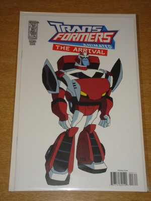 TRANSFORMERS ANIMATED THE ARRIVAL #3 IDW PUBLISHING RETAIL INCENTIVE VARIANT CVR