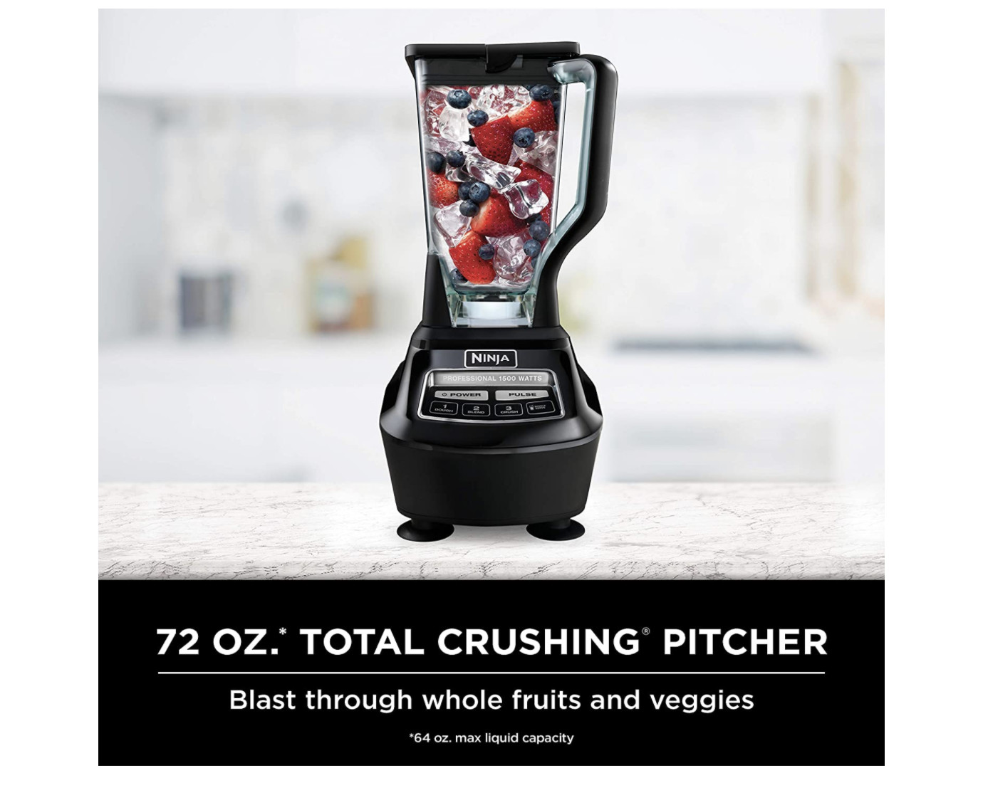 Ninja Mega Kitchen System NEW Blender/Food Processor with 1500W Auto-iQ Base