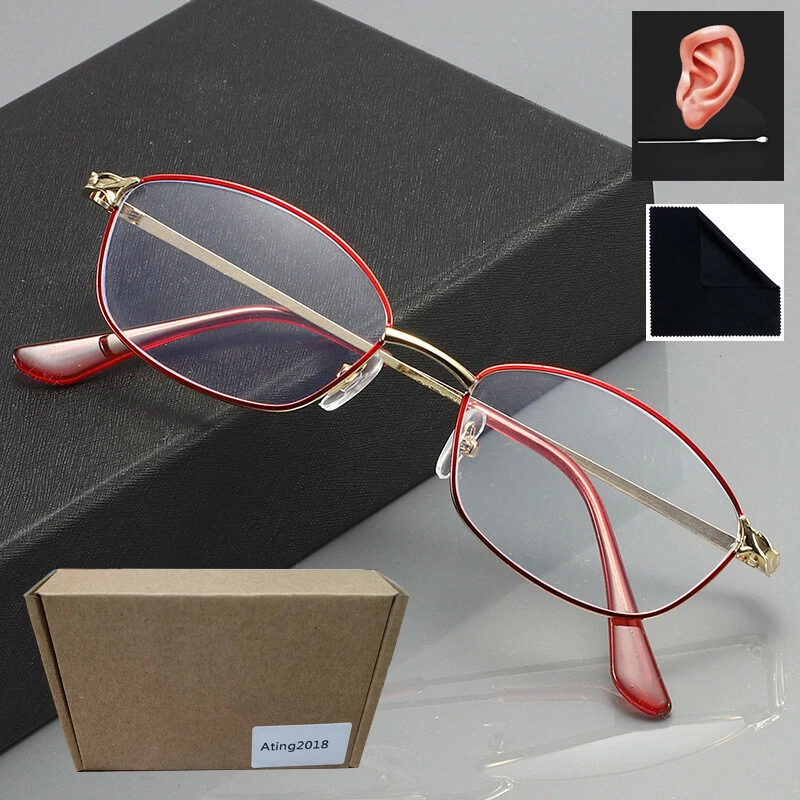 Damen Lesebrillen Anti-blaues Licht Metall Lesebrille +1,0 1,5 2,0 2,5 3 3,5 4,0