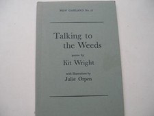 TALKING TO WEEDS Kit Wright Lino cuts Julie Orpen Happy Dragons Press 2014