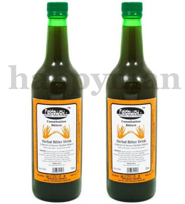 Bitters Herbal Bitter Constitution Fieldsway X 4 Bottles of 750ml for