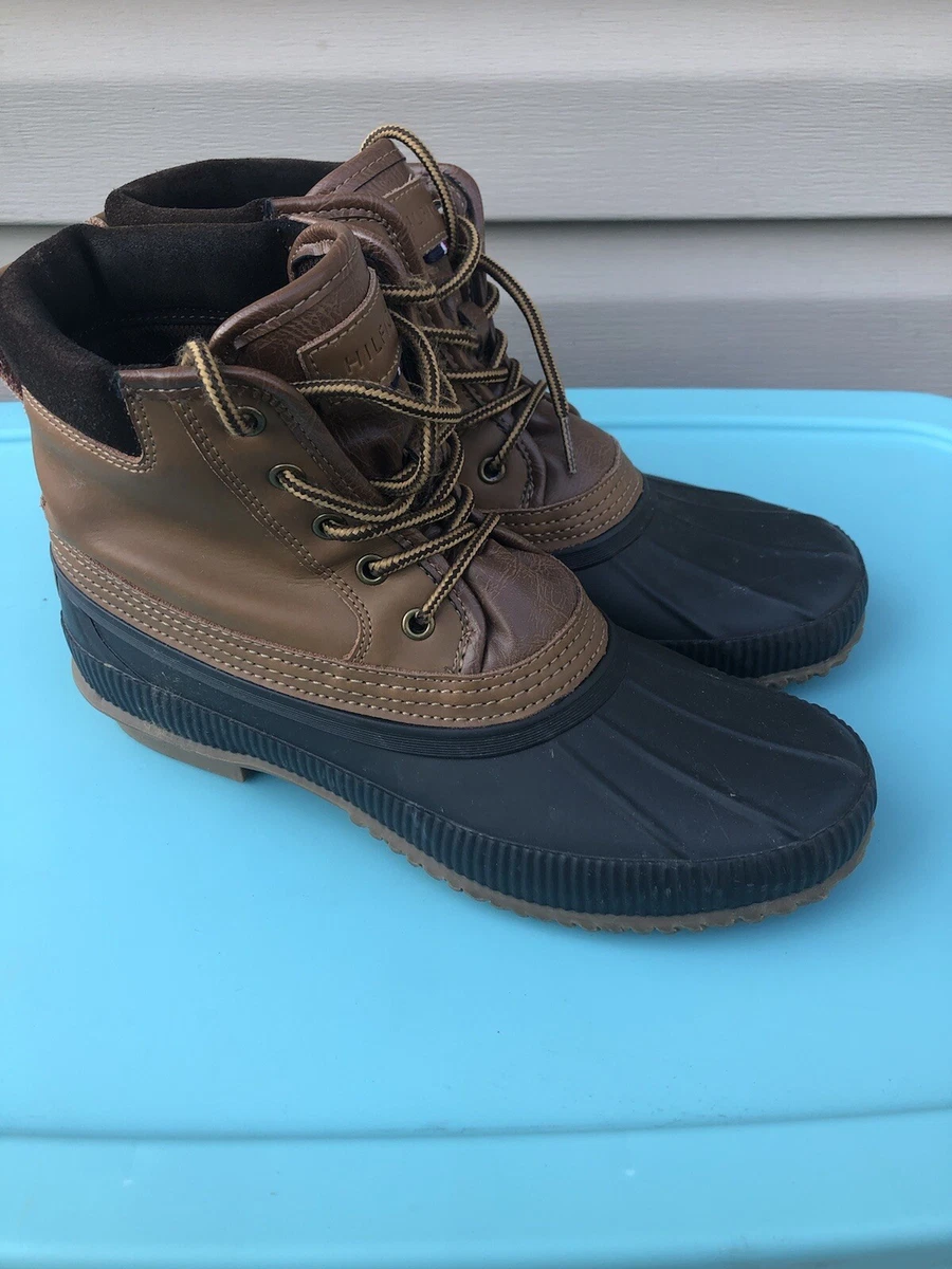 Tommy Hilfiger Duck Boots For Men Outlet | bellvalefarms.com