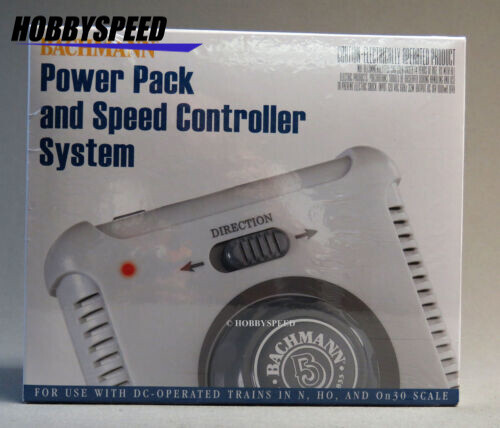 BACHMANN EZ TRACK POWER PACK & SPEED CONTROLLER HO N SCALE