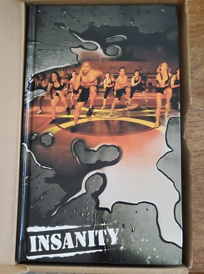 INSANITY WORKOUT PROGRAM ELITE DVD SET BEACHBODY 13 DISCS + NUTRITION BOOK