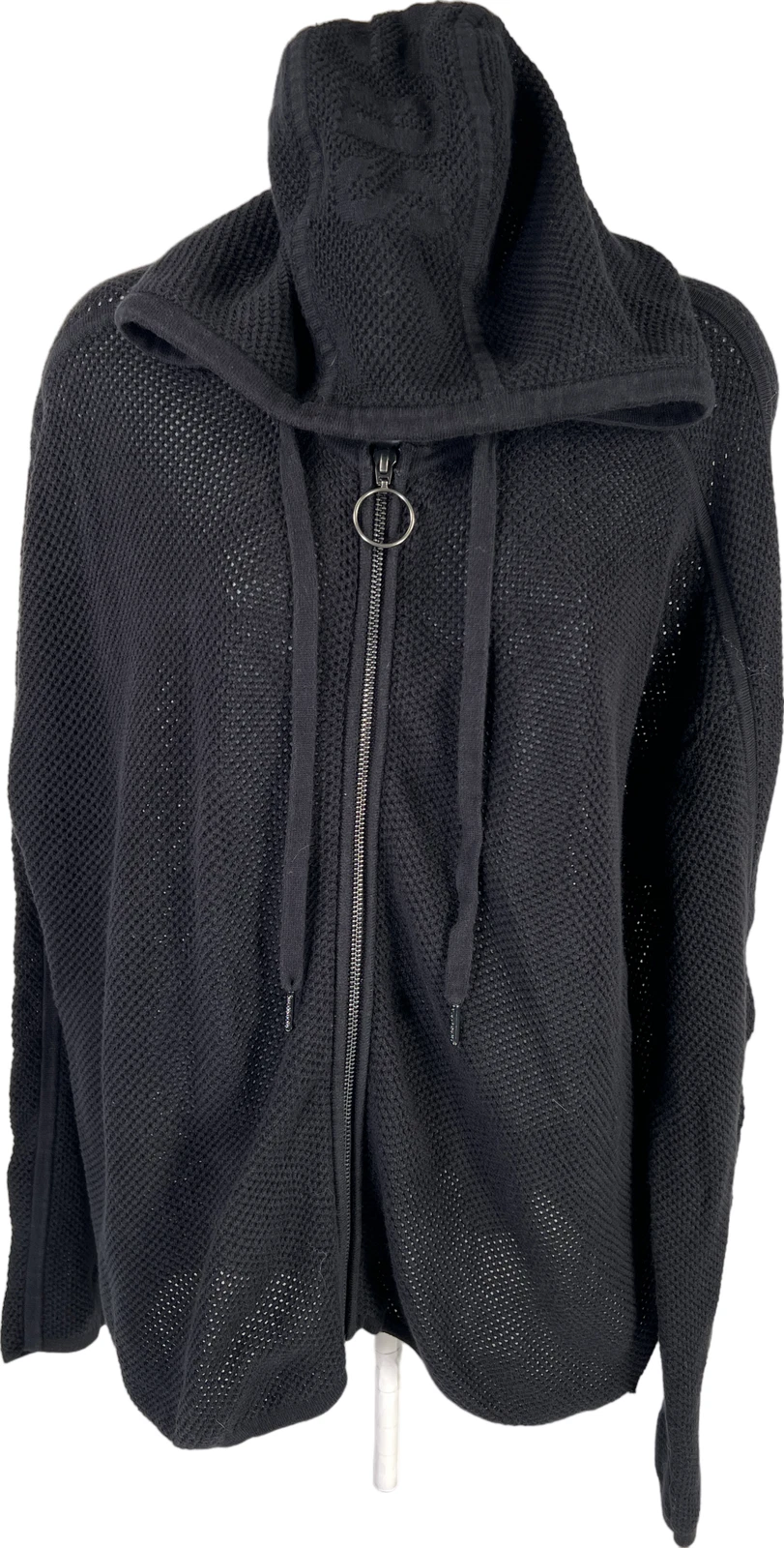 sweaty-betty mesh long sleeve full zip sweatshirt