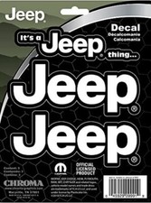Chroma Graphics Its A Jeep Thing Stick-onz Decal